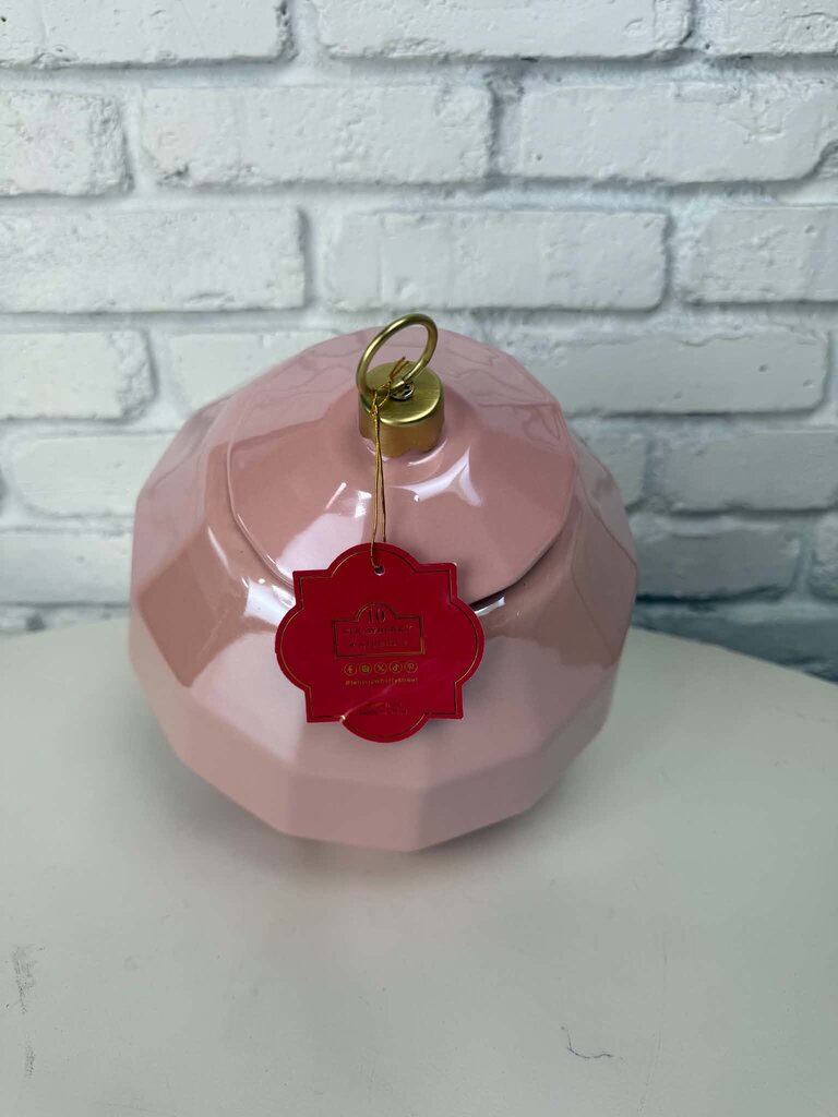 Strawberry Street Pink Ceramic Storage Retail $39.99