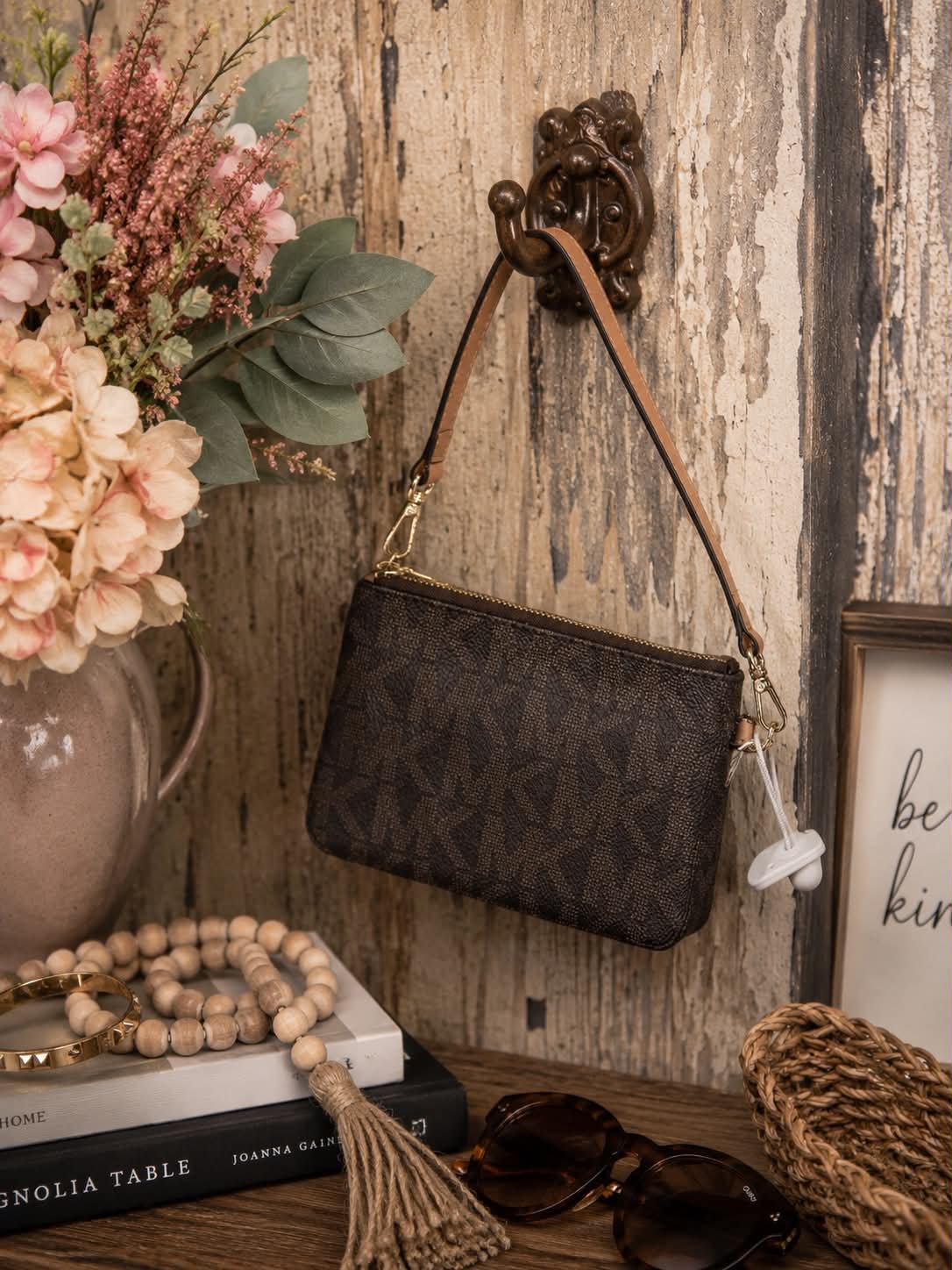 Michael Kors Wristlet Retail $178