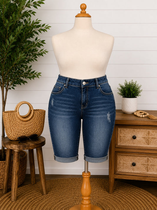 Denim Lane Bryant Shorts