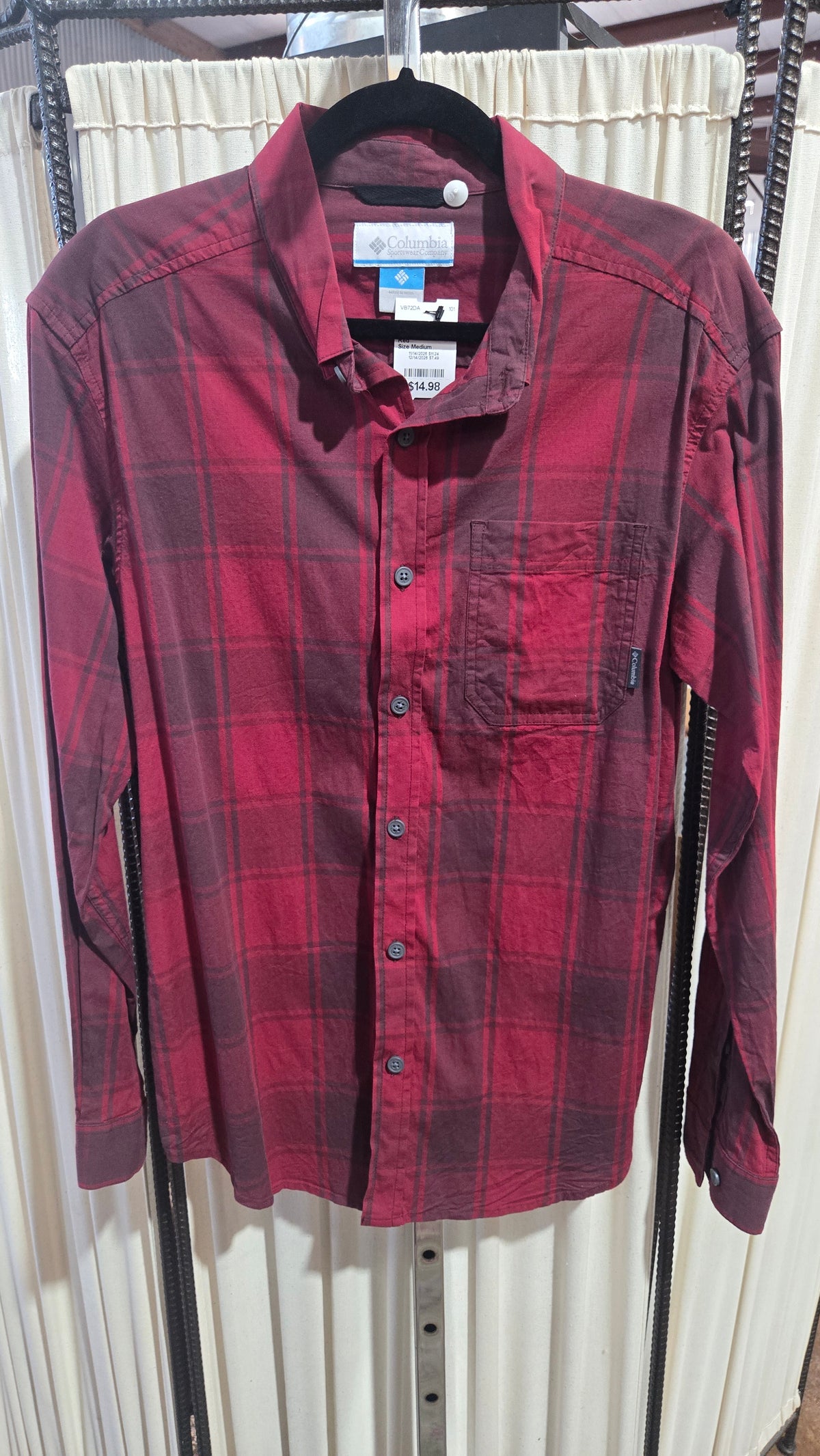 Plaid Button Down