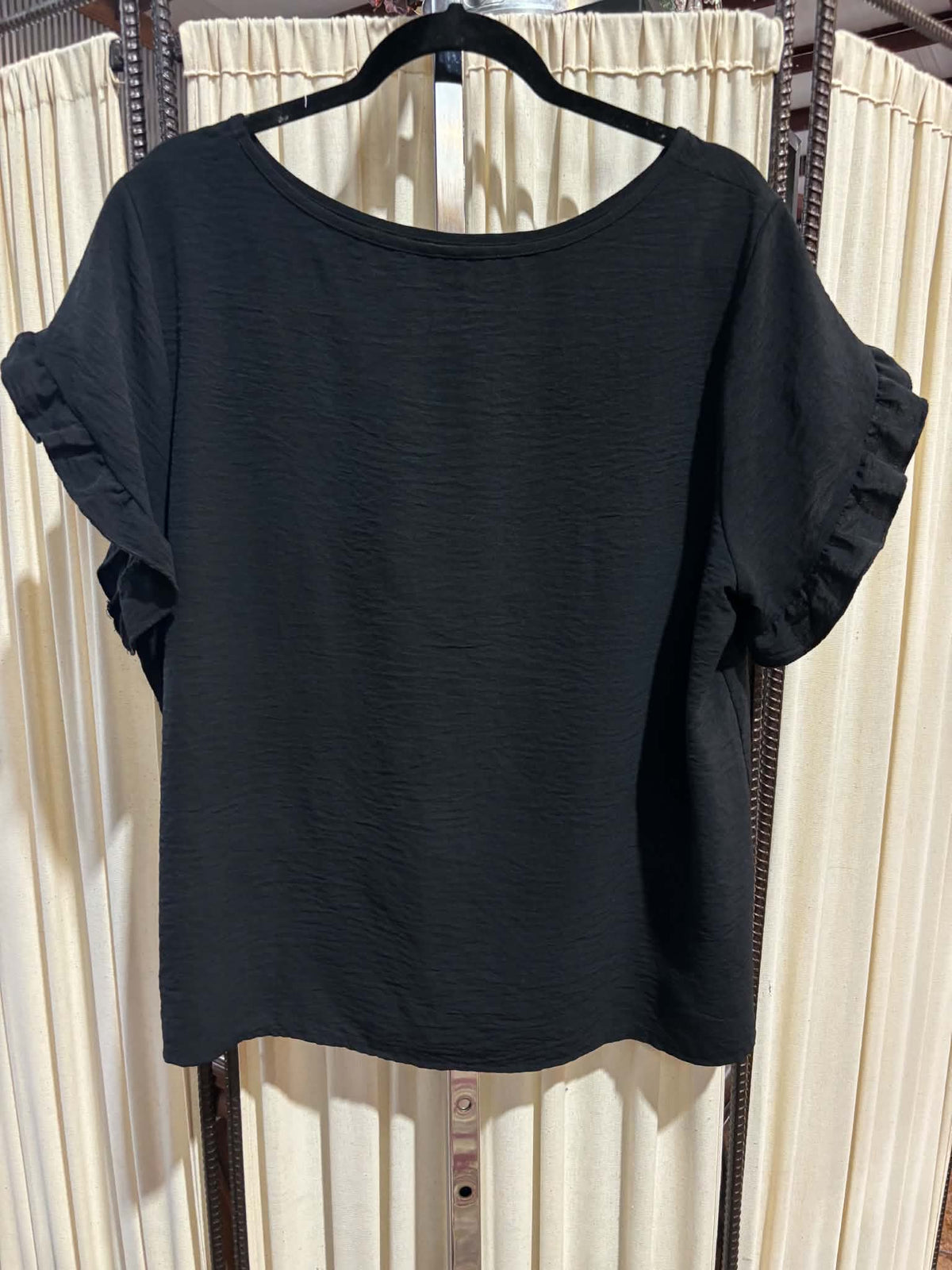 Black Solid Top