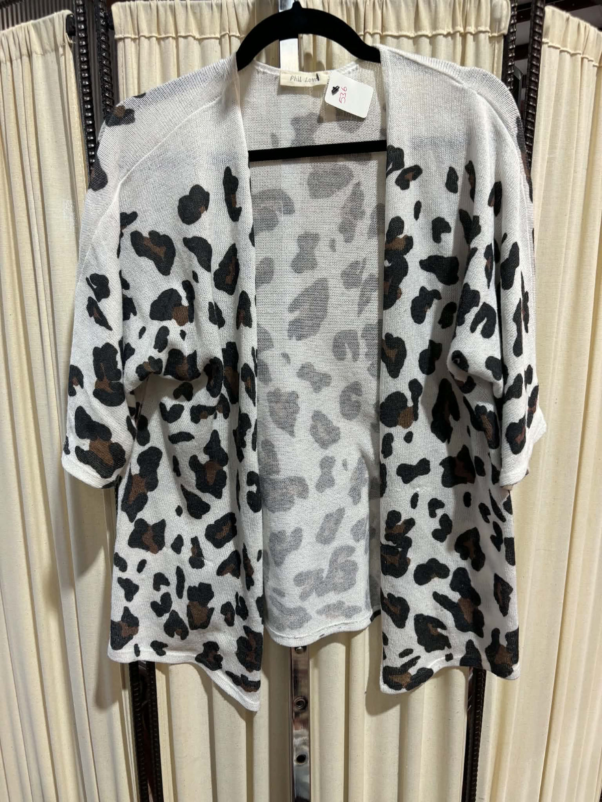 Leopard Cardigan