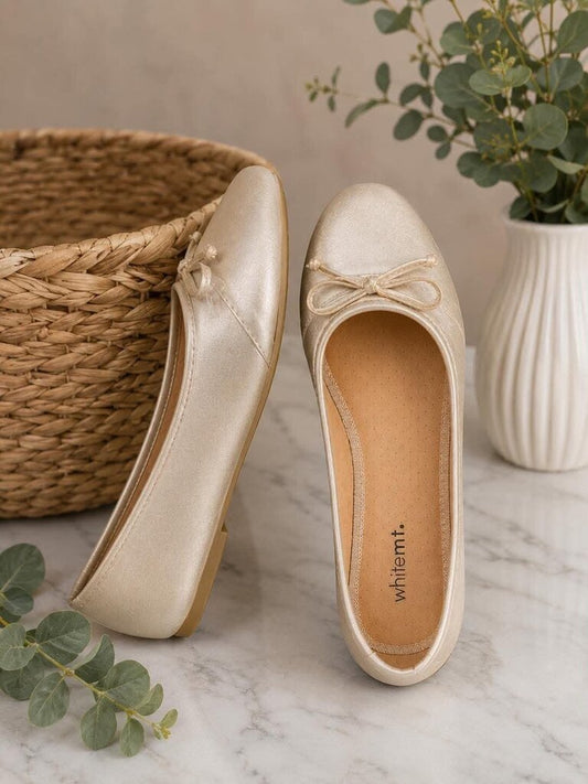White Mt. Ballet Flats Size 9