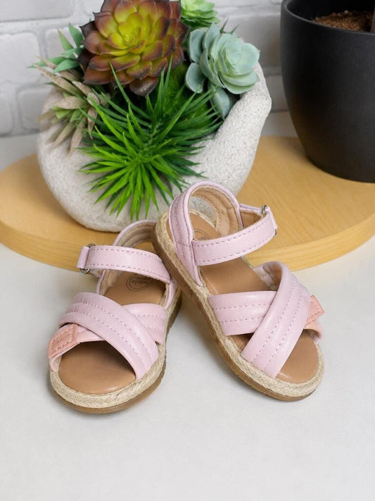 Pink Sandals Size 2