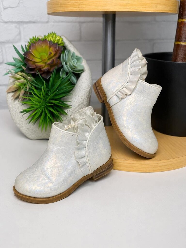 Metallic Toddler Boots Size 5