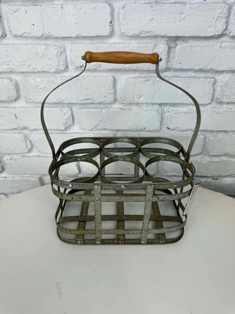 Metal 6 Count Wine Holder