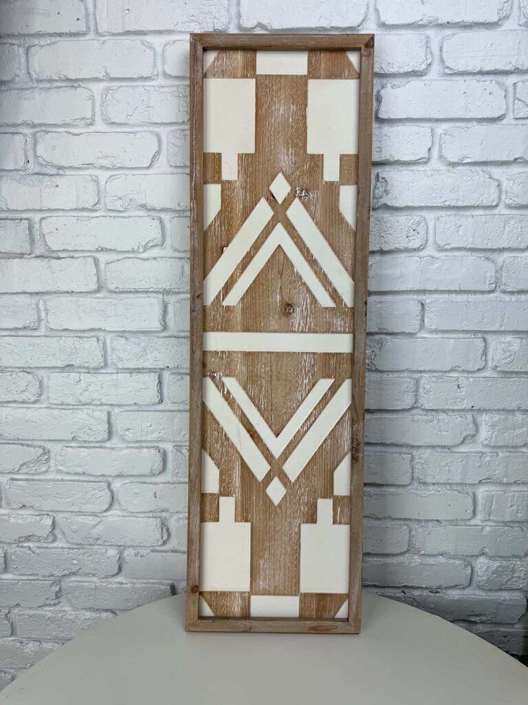 Wooden Tribal Wall Decor