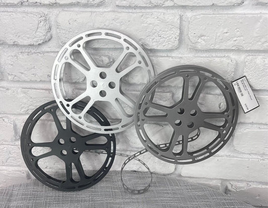 Metal Movie Film Reel Wall Decor