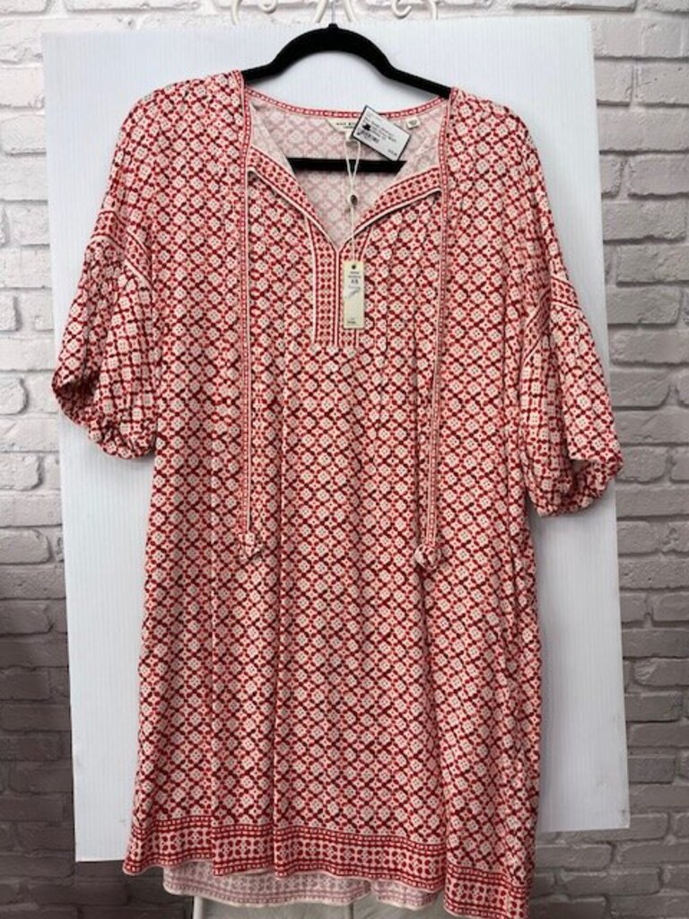 Abstract Print Tunic Dress NEW!!