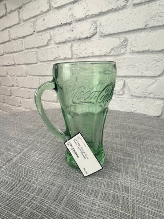 Vintage Coca-Cola Glass with Handle