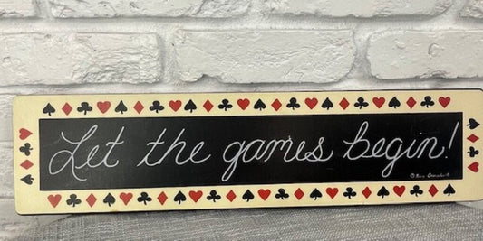 "Games" Wall Art