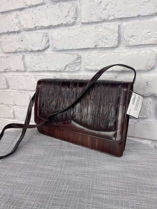 Vintage Genuine Eel-Skin Handbag