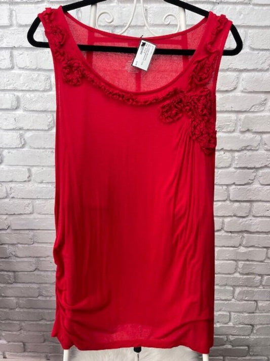 Floral Embellishment Tank Top