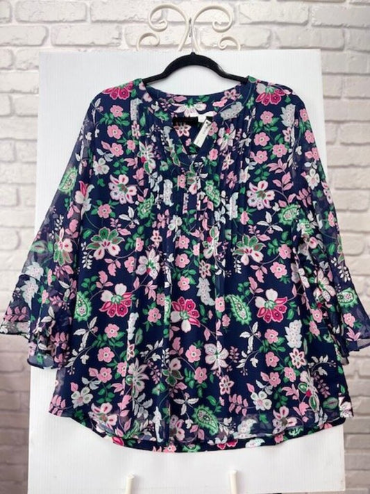 Floral Print Tunic Top