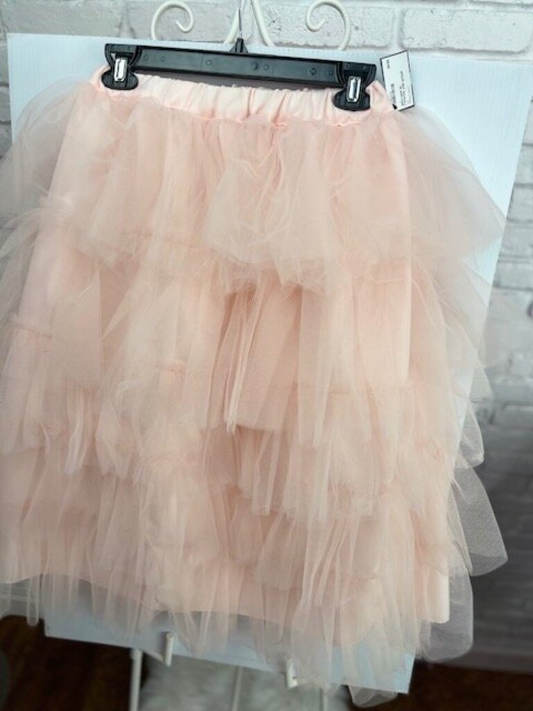Layered Tule Ruffle Skirt