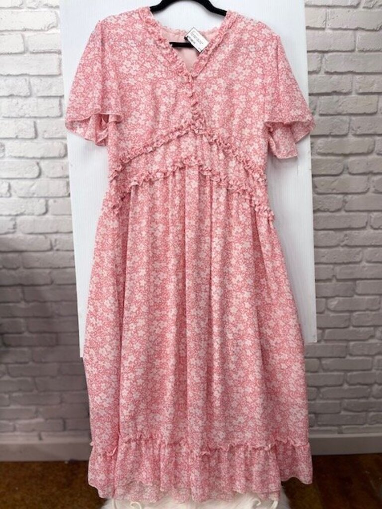 Floral Dress W / Floral print