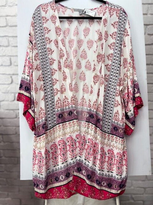 Floral and Abstract Duster