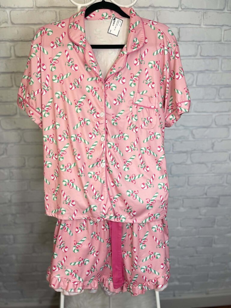 Pajama set Candycanes-