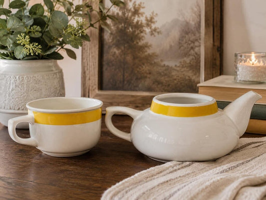 2 pc Set Tea Pot w/Cup