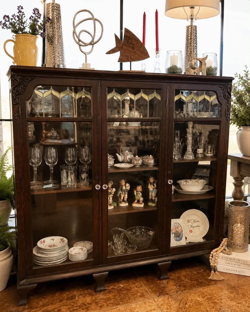 Antique Display Cabinet (Local Pickup Only)
