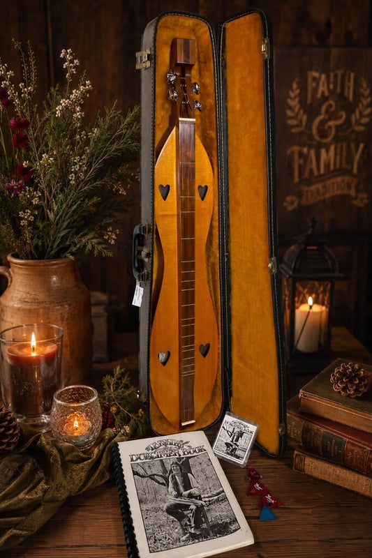 Larkins Dulcimer w/ Book-Cassett-Picks