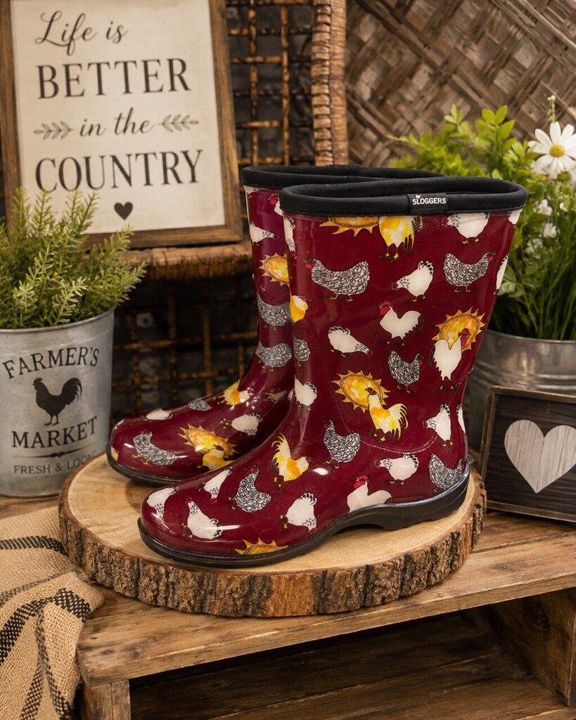 Sloggers Chicken Rain Boots