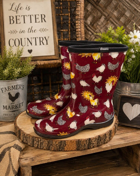 Sloggers Chicken Rain Boots