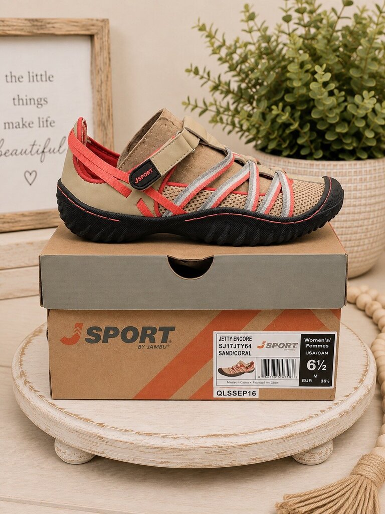 JSport By Jambu Jetty Encore Water Shoes Size 6.5
