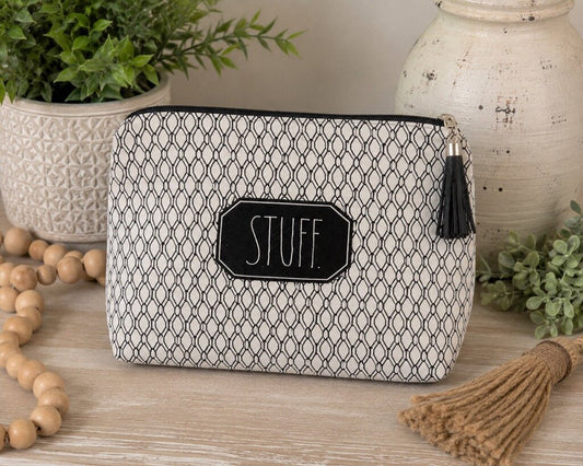 Rae Dunn "STUFF" Bag