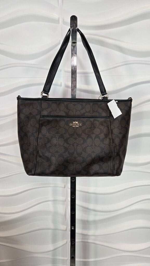 Coach Brown Handbag Retail $385