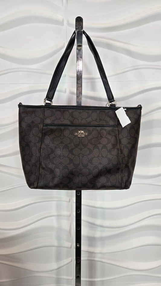 Coach Brown Handbag Retail $385