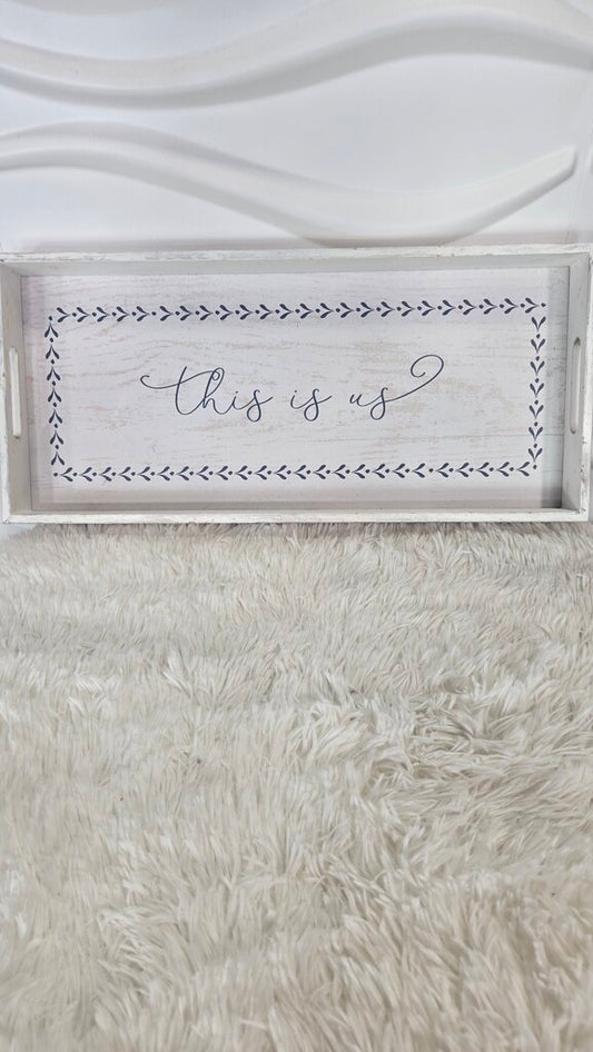 This Is Us Wood Tray