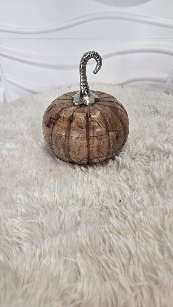 Wooden Pumpkin