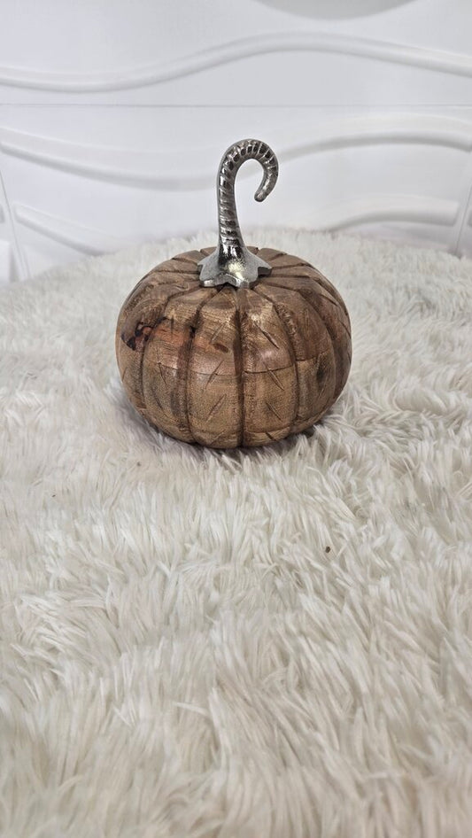 Wooden Pumpkin