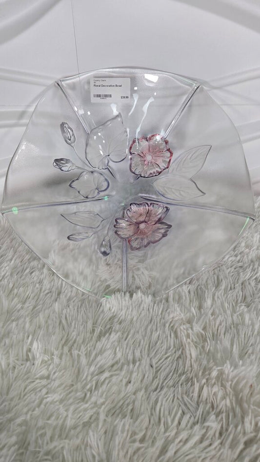 Floral Decorative Bowl