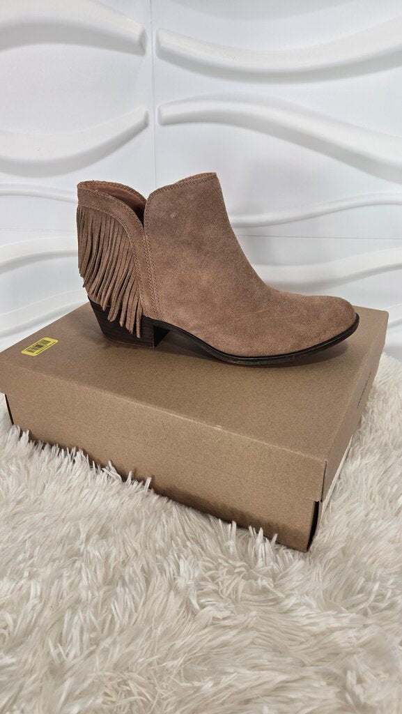 Lucky Brand Suede Booties Size 8.5 Retail $130