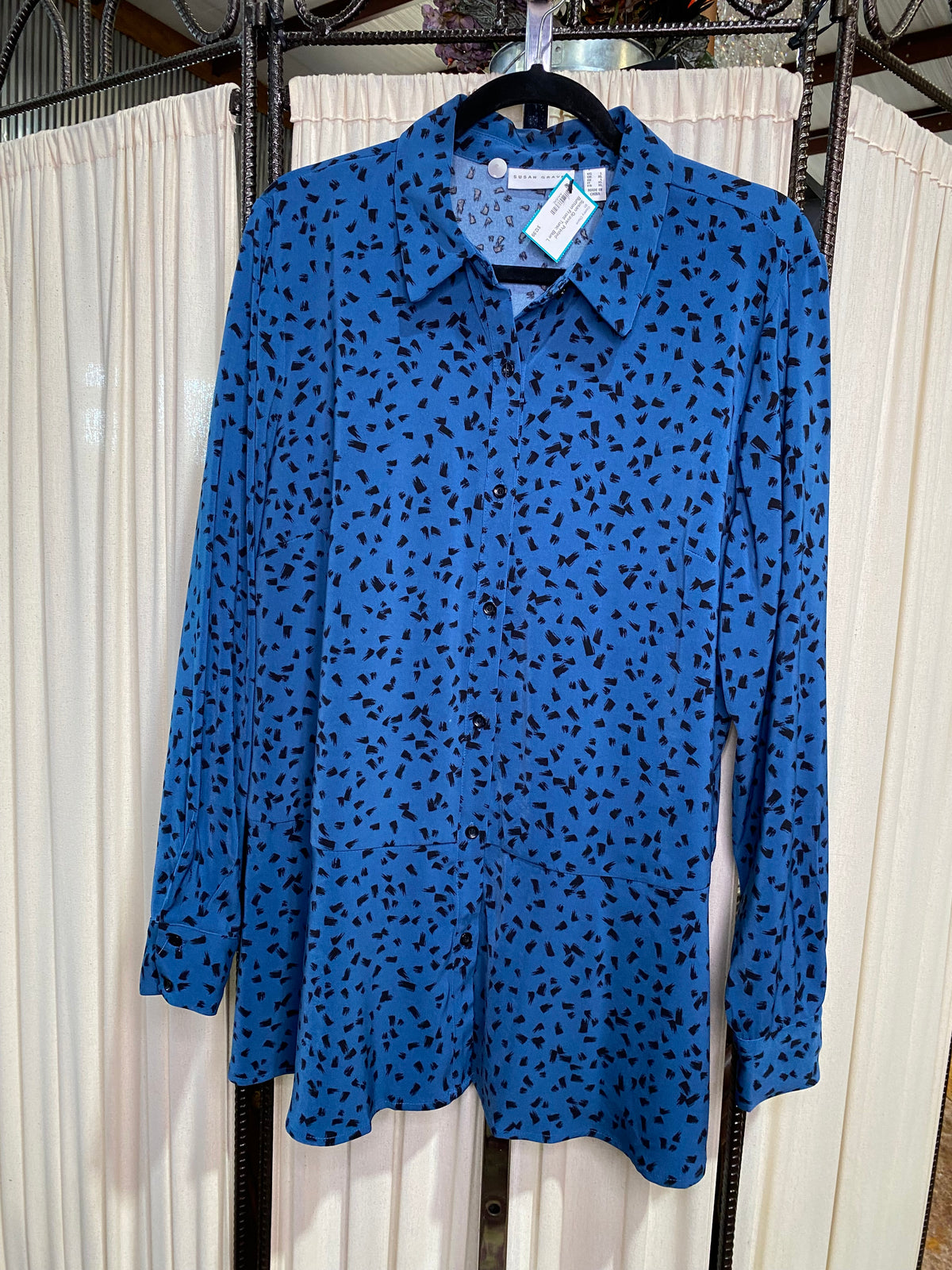 Printed Button Tunic