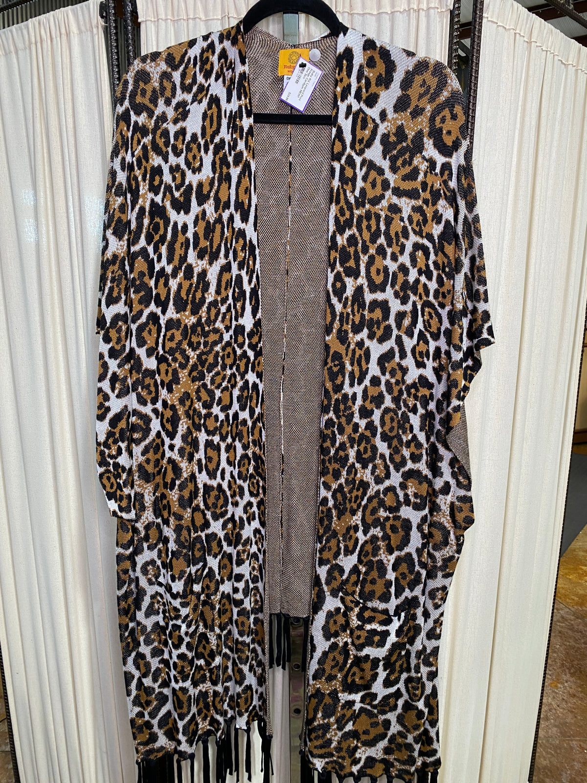 Leopard Cardigan NEW!!