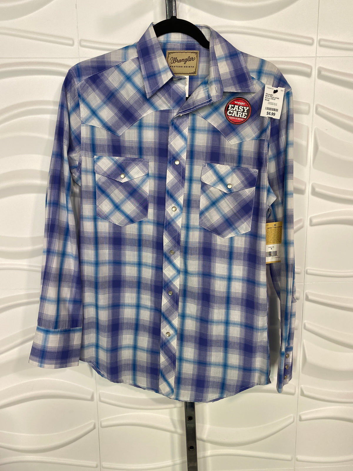 NEW Mens snap down