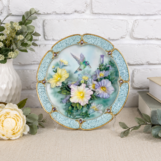 Amethyst Glory Collectors Plate RETAIL $70
