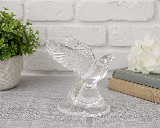 Glass Bird Sculpture RETAIL $90