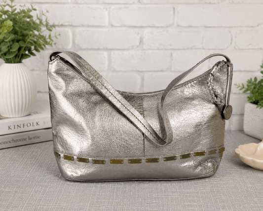 Shimmer Small Hobo Handbag RETAIL $129