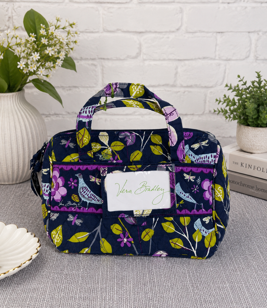 Floral Toiletry Travel Bag NEW!! RETAIL $45
