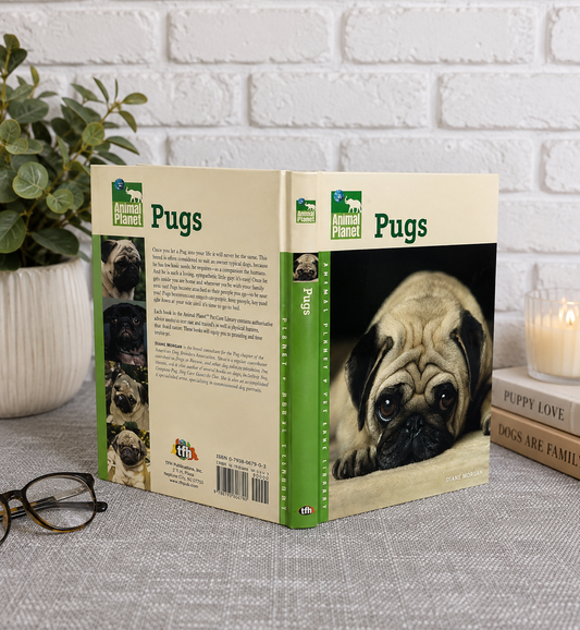 Pug Book RETAIL $16.95
