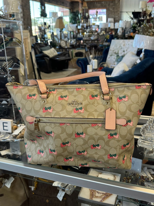 Coach Strawberry Print Handbag RETAIL COST: $275