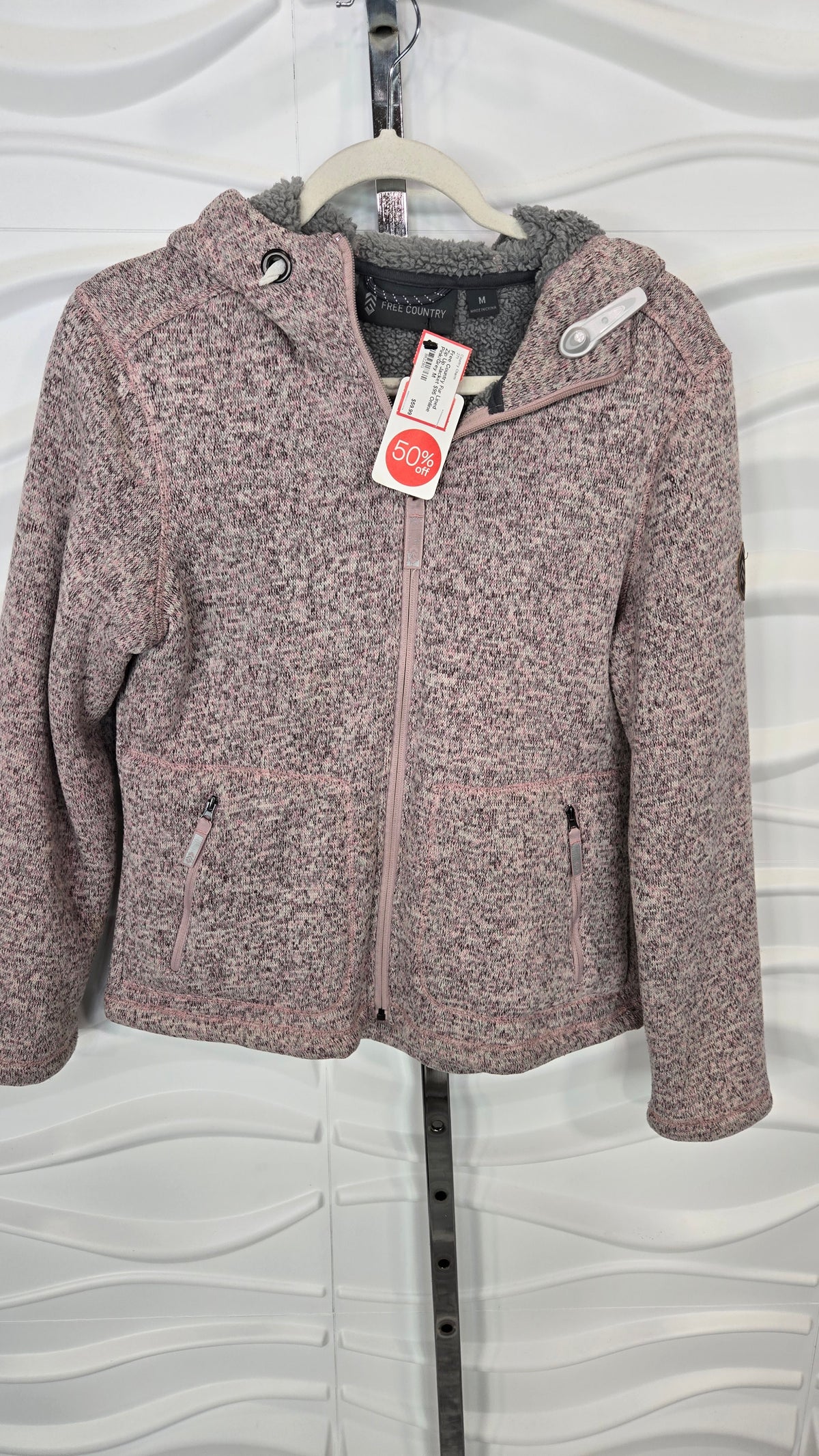 Fur Lined Zip Up Jacket $95 Online