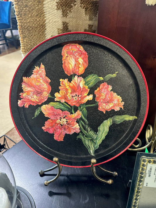 Vintage Christina Ladas Deco Tray