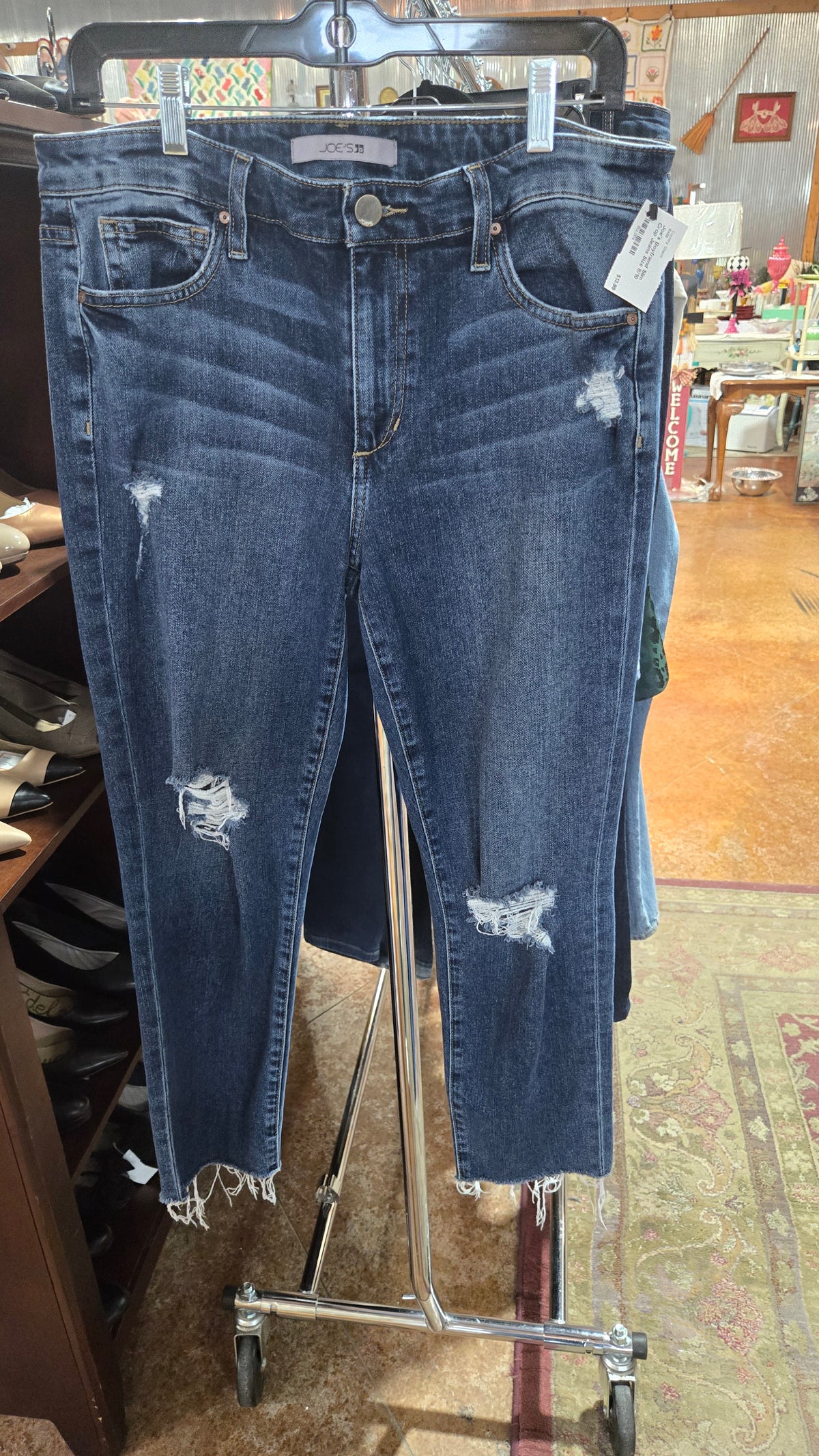 Joe's Boyfriend Slim Crop Jeans Size 8/10