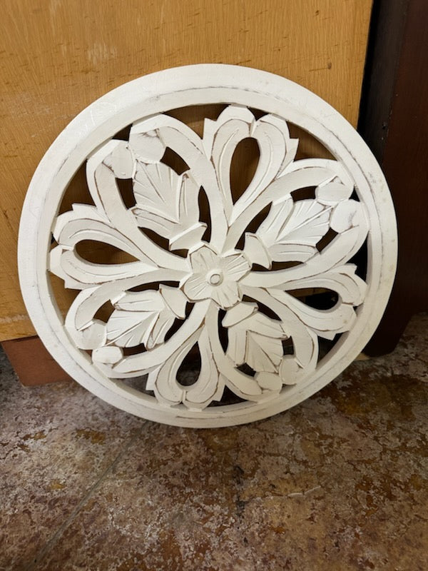 White Washed Wood Wall Art