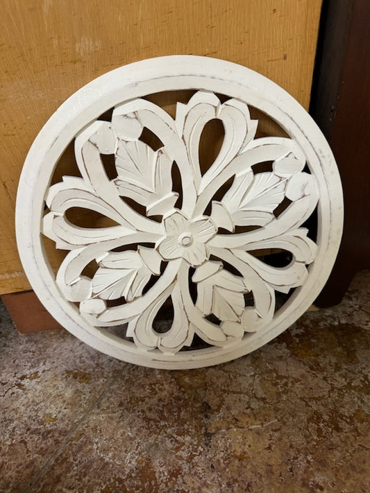 White Washed Wood Wall Art